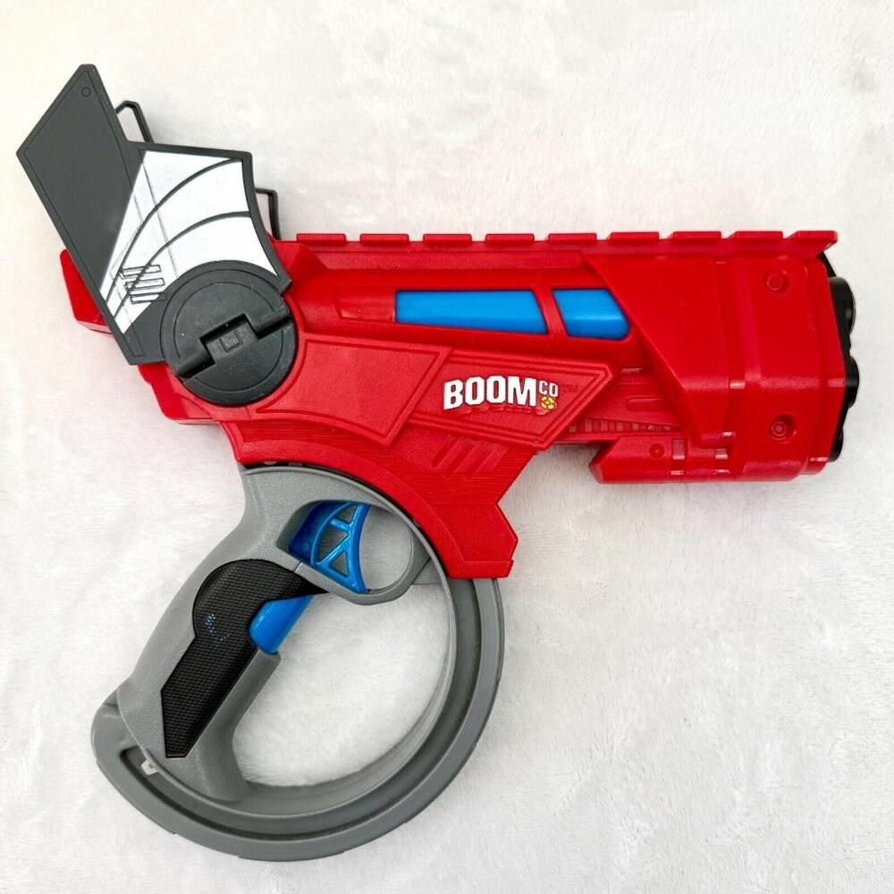Mattel BoomCo WhipBlast Red Dart Blaster Discontinued 2014 Model Works